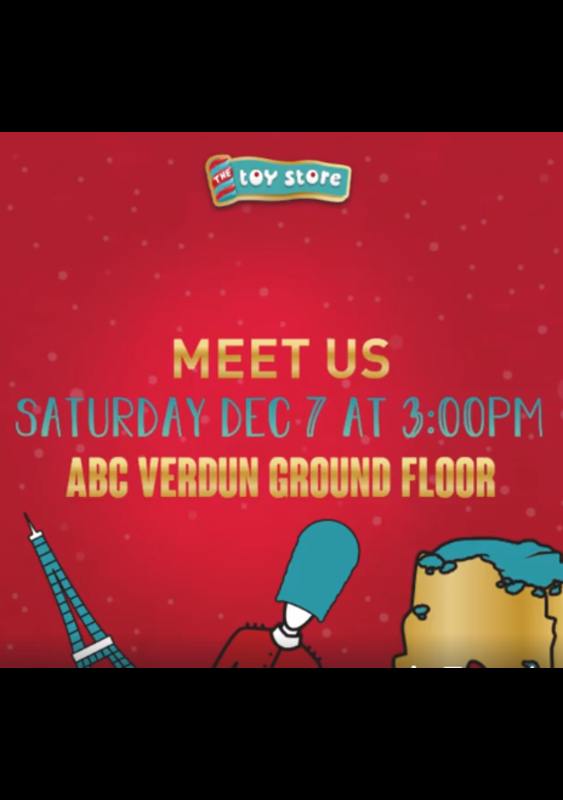 Biggest Christmas Reveal event at Toy Store-ABC Verdun